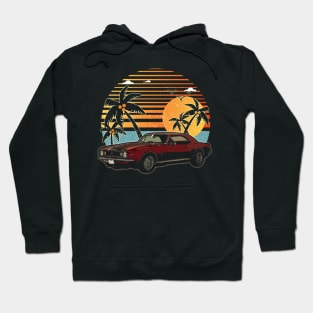 Chevrolet Camaro 1967 car sunset Hoodie